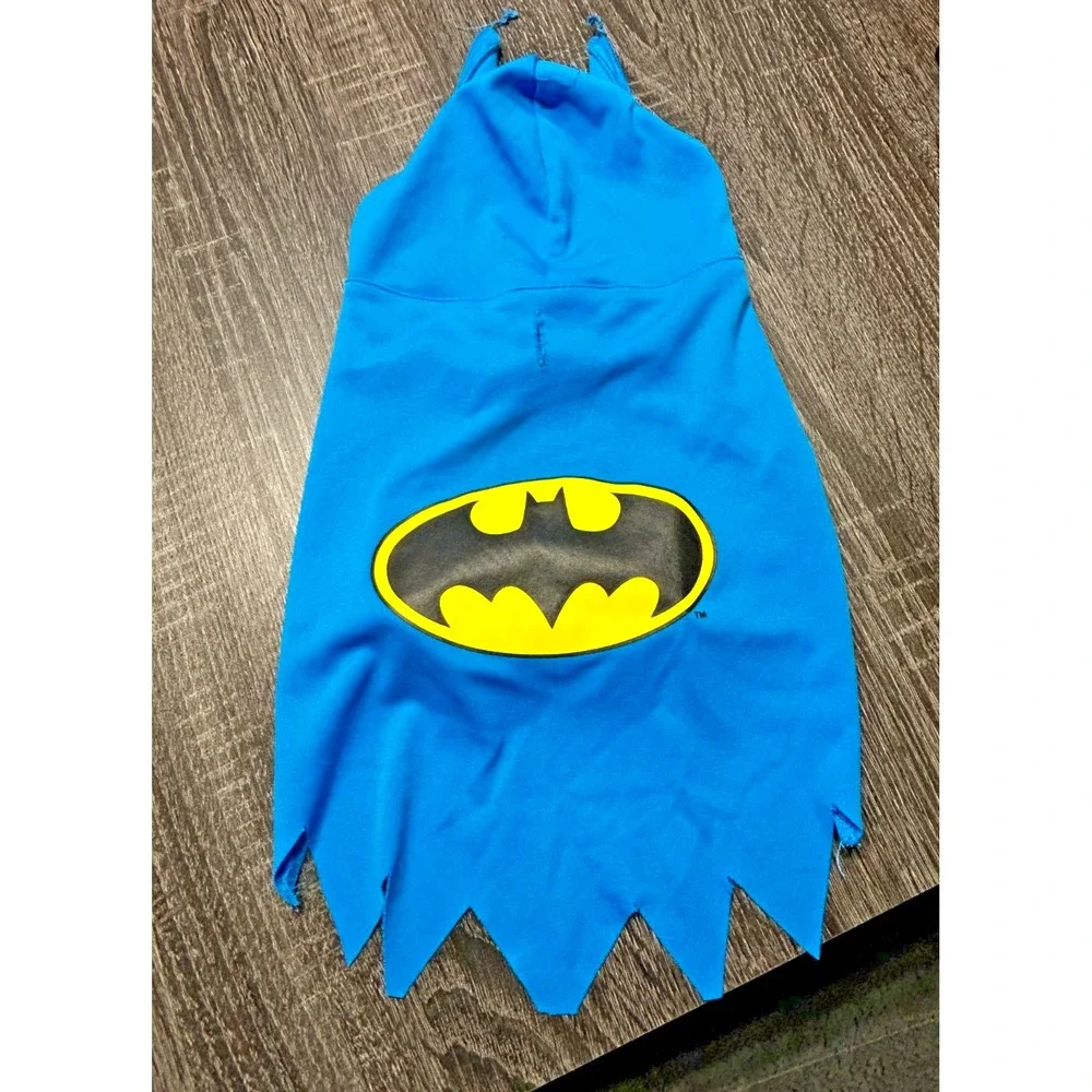Lot of 4 Dog Halloween Costumes – Batman, Football,‎ Referee, & Happy Halloween